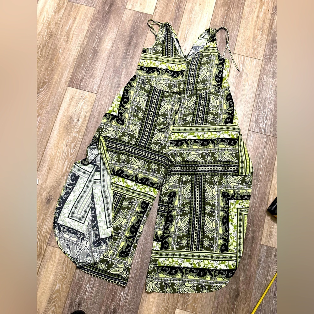 #11) Cato Super cute loose fit jumpsuit with open legs and drawstring waist